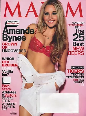 Maxim* Feb 2010* Amanda Bynes *  New • $5