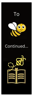 £0.99 • Buy To BE (BEE) Continued BOOKMARK*Cute*Funny*Ideal Gift*Book Mark*Black