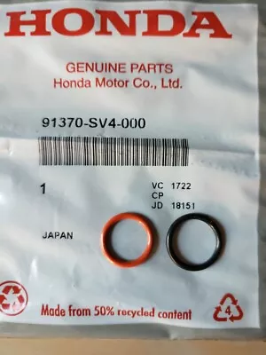 OEM ACURA HONDA Power Steering Pump Rubber Inlet & Outlet O-Ring Seals 2 Pcs KIT • $7.95