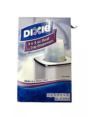 Dixie Dual Size Cup Dispenser 3 Or 5 Oz Cups New Sealed Ounce 2005 NEW • $24.99