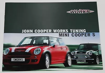 2003 John Cooper Works Tuning Mini Cooper S Sales Brochure - Mint Condition • $11