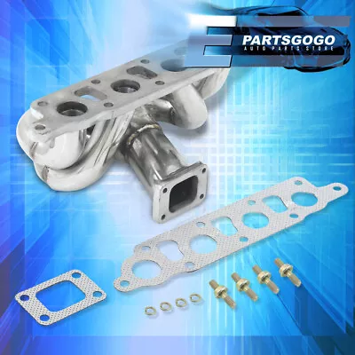 For 00-04 Ford Focus ZX Escape 2.0L T25 Stainless Turbo Manifold Exhaust Header • $83.99