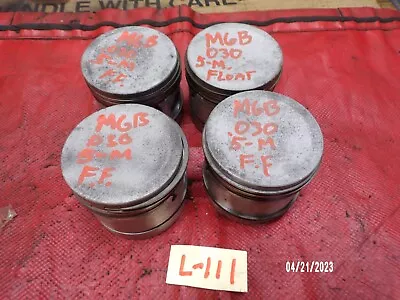 MGB Engine Pistons 0.030 HC Full Floating !! • $70.23