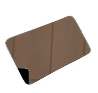 Car Van MPV Motorhome Jeep Vanity Make Up Stick On Mirror Easy Fit 120 X 75mm  • $6.15