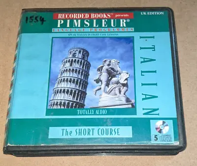 Italian The Short Course By Pimsleur: CD Language Learning Pack • £10