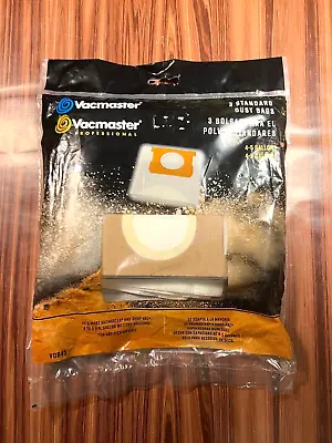 Vacuum Dust Bags 3 Pack Vacmaster 4-5 Gallons Dry  For Vacmaster & Shop Vac NEW • $3.99