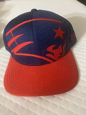 New Era 9FIFTY Adjustable Snapback Navy Red Cap NFL New England Patriots HAT  • $15