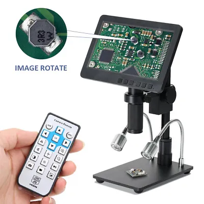 TOMLOV 7  Coin Microscope Camera Magnifier 1200x Electric Microscope Repairing • $129