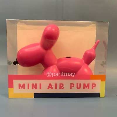 Target Bullseye Playground Pink Balloon Dog Mini Air Pump 9”L  (NEW IN BOX) • $14.99