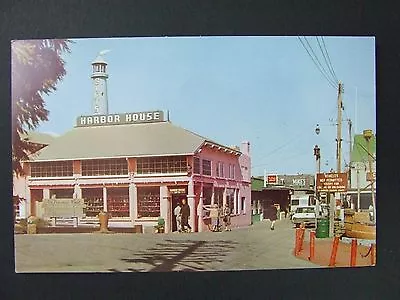 Monterey California CA Fisherman's Wharf Street View Harbor House Postcard 1950s • $5.10