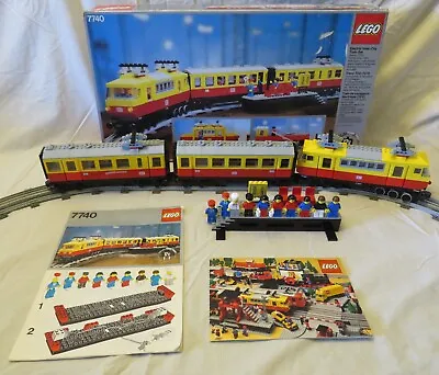 Lego 7740 Electric Inter-City Train 100% Complete With Box & Instructions 1980 • $825