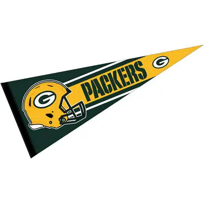 Green Bay Packers NFL Helmet Pennant • $12.95