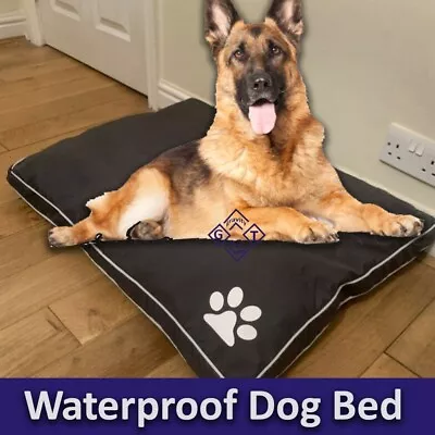 £14.99 • Buy Waterproof Dog Bed Heavy Duty Cover Hardwearing Puppy Pet Cushion Mattress Tough