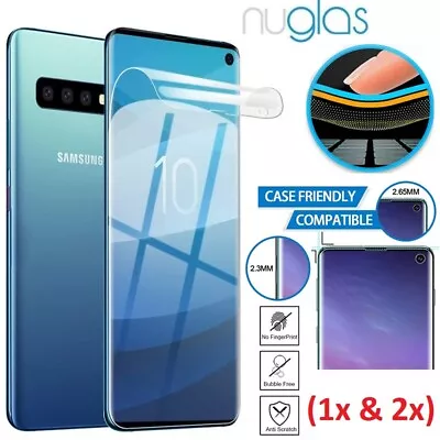 NUGLAS Samsung Note 20 S23 S22 S21 S20 FE S10 S9 S8+ Ultra Film Screen Protector • $6.75