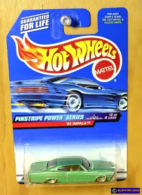 Hot Wheels '65 Chevy Impala Lowrider [Green/Gold] - New/Sealed/XHTF [E-808] • $22