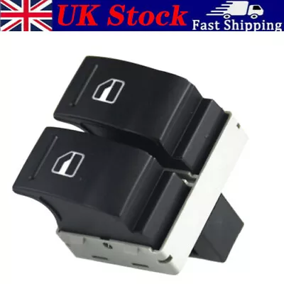 For VW Transporter T5 2003-2014 Electric Window Switch Front 7E0959855A • £7.99