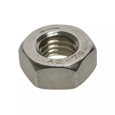 Left Hand Thread Hex Nut M8 (8mm) Metric Coarse Stainless Steel G304 DIN934 • $370