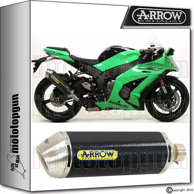 Arrow Exhaust Racetech Carbon Kawasaki Zx10r 11-15 • $466