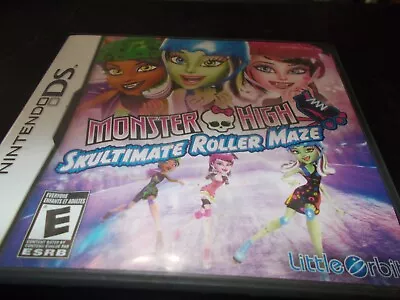 Monster High: Skultimate Roller Maze (Nintendo DS 2012) • $10