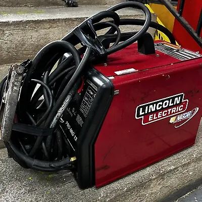 Lincoln Electric Pro Mig 135 Welder With Cords Cables Wire Spool NASCAR Set • $415
