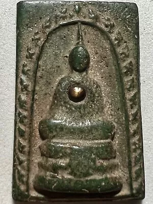 $8.80 • Buy Phra Kaew Morakot Lp Rare Old Thai Buddha Amulet Pendant Magic Ancient Idol#13