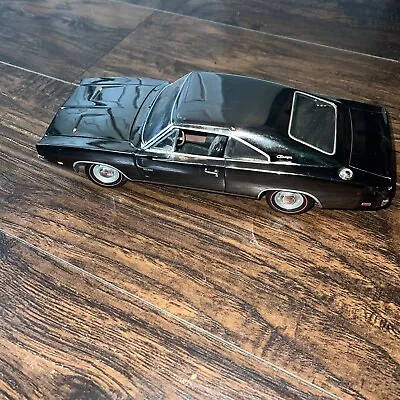 1969 Dodge Charger 500 • Chrome 1:18 Diecast • ERTL American Muscle • 682/1000 • $79.99