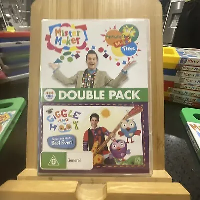 Mister Maker Minute Make Time - Giggle And Hoot Best Ever.  Abc For Kids. 2 Dvd • $20