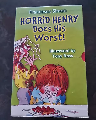 Horrid Henry - Horrid HenryDoes His Worst  15 Book Collection - Francesca Simon • £8.99