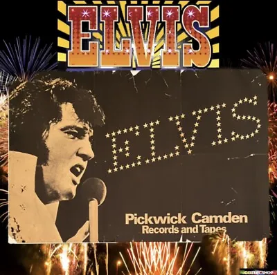 ELVIS PRESLEY Pickwick Camden Original Vintage Rock Concert Poster RARE • $949.99