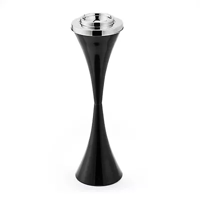 Free Standing Ashtray Stainless Steel Litter Ashbin Floor Cigarette Ash Tray • $39.99