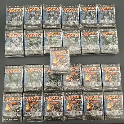Magic The Gathering Dissension Theme Deck  2006 FAT PACK 25 PACK LOT • $500