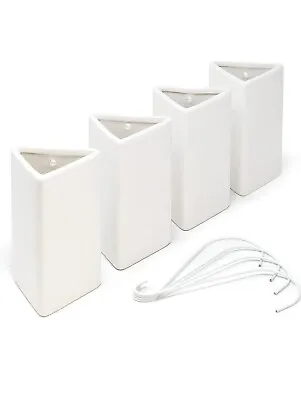 Joejis Radiator Hanging Humidifiers Set Of 4 White Ceramic Radiator Humidifier • £14.99