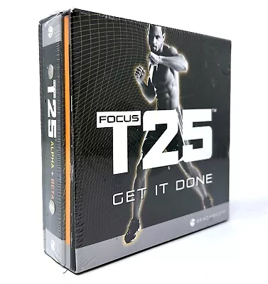 *NEW & SEALED* Beachbody Focus T25 Get It Done DVD Set - Alpha + Beta Workout • $31.99