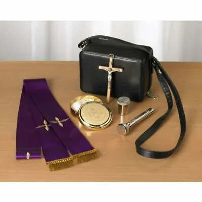 Portable Travel Mass Kit Pastoral Sick Call Set In A Case For Church 6 In • $176.88