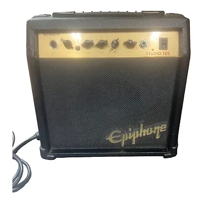 Epiphone Studio 10s 19 Watt Practice Electric Guitar Travel/ Beginner Amp Works • $43.95