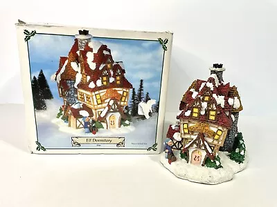 Santa's Town At The North Pole Elf Dormitory 1995 Christmas Village Decoration ! • $15