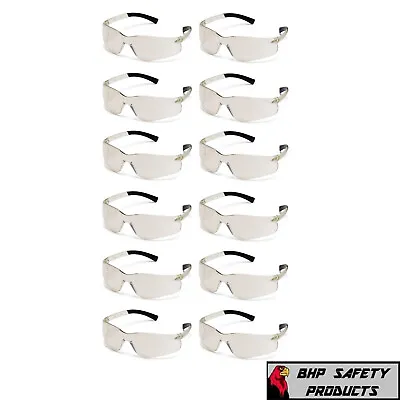 Pyramex Ztek Safety Glasses I/o Mirror Indoor/outdoor Lens Work S2580s (12 Pair) • $23.95