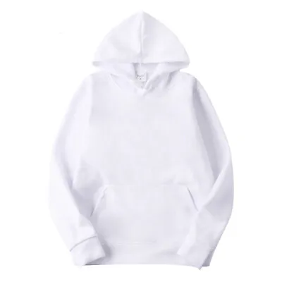 US Men's Color Block Fleece Hoodies Sweatshirt Casual Long Sleeve Pullover Tops • $13.81