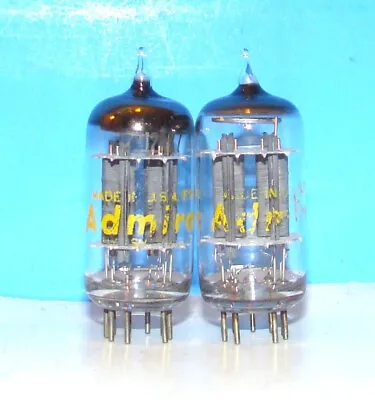 12AX7 ECC83 Admiral 2 Radio Audio Amplifier Vacuum Tubes Valve Tested 12AX7A • $40.99