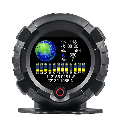 X95 HUD Car Boat Truck GPS Speedometer HUD Digital Display Speed Slope Meter • $69.29