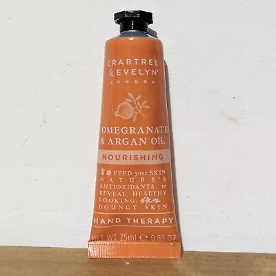 Crabtree & Evelyn Pomegranate & Argan Oil Hand Cream Therapy 25ml Discontinued  • £14.50