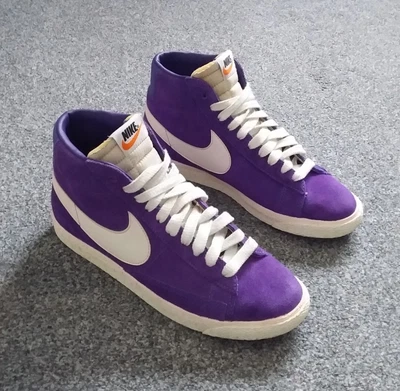 £49.99 • Buy Vintage Nike Blazer Suede High Top Trainers
