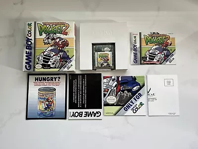 Top Gear Pocket 2 Gameboy Color CIB Complete Cart Box Manual Poster Reg Inserts • $149.95