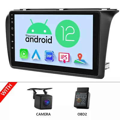 CAM+OBD+CarPlay Android 12 Auto Car Stereo GPS Navi Radio For Mazda 3 BK 2004-09 • $279.99