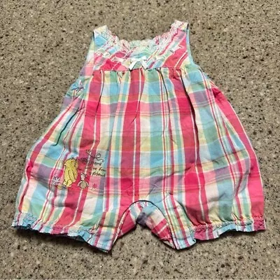 3 Month Disney Classic Pooh Sleeveless Romper • $12.99