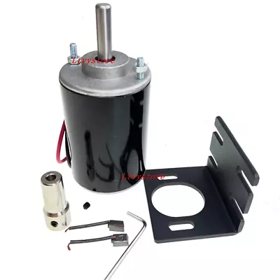 12V Permanent Magnet DC Motor 30W 3500RPM High Speed CW/CCW Electric Gear Motor • $31.65