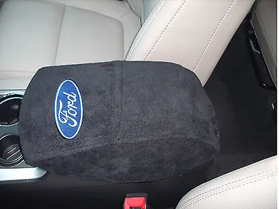 $28.95 • Buy Ford Explorer 2010 - 2020 Center Console Cover Black Embroidered Ford Logo  