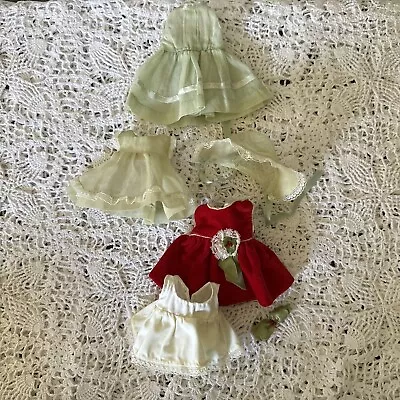 Vintage 8  Doll Clothing Lot Ginny Muffie Wendy Madame Alexander Kin Ginger • $25