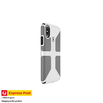 $32.95 • Buy Genuine Speck Candyshell GRIP Phone Case IPhone X/Xs -White/Black - Express Post