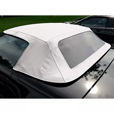 Convertible Top WHITE Vinyl For 1986-1993 C4 Corvette With Vinyl Window • $552.95